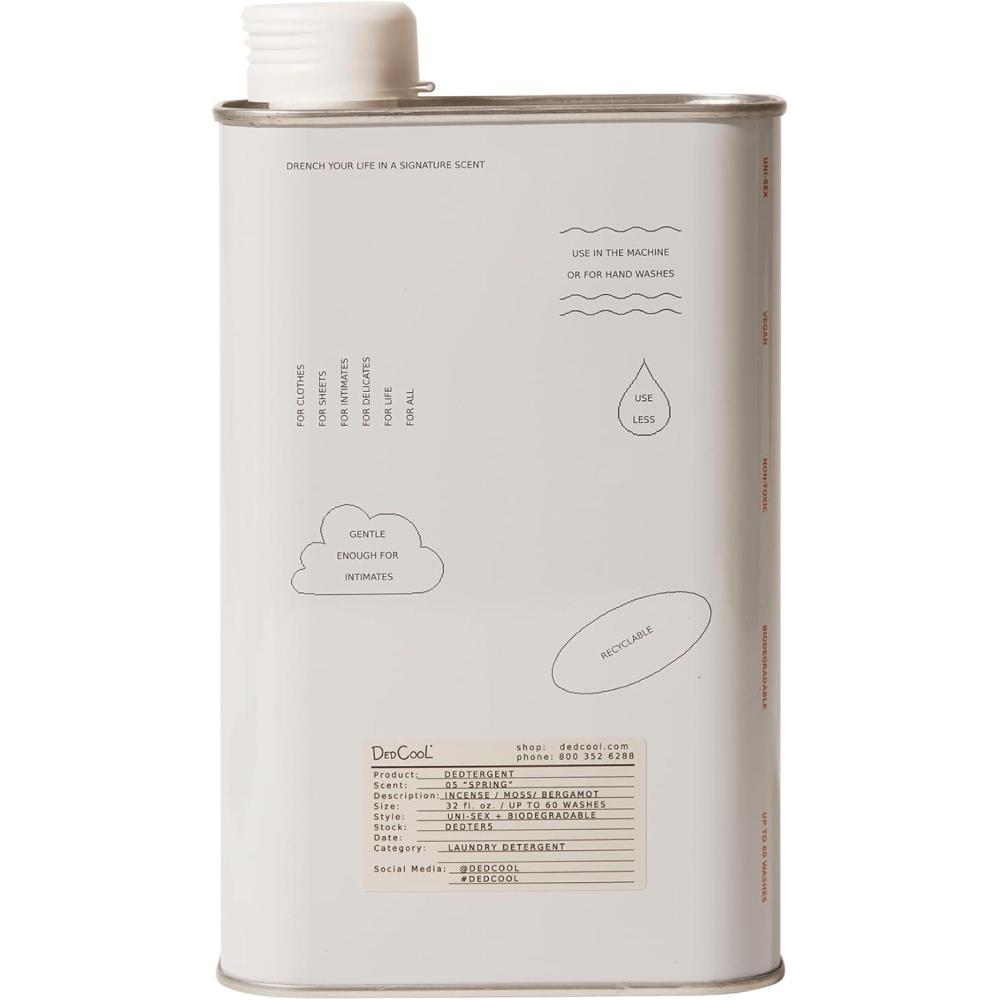 imageDedCool Liquid Laundry Dedtergent  01 Taunt  Luxurious LongLasting Signature Scent Detergent  Effective Stain Removal  Infused with Natural Essential Oils  NonToxic  60 Washes  32 fl oz05 Spring