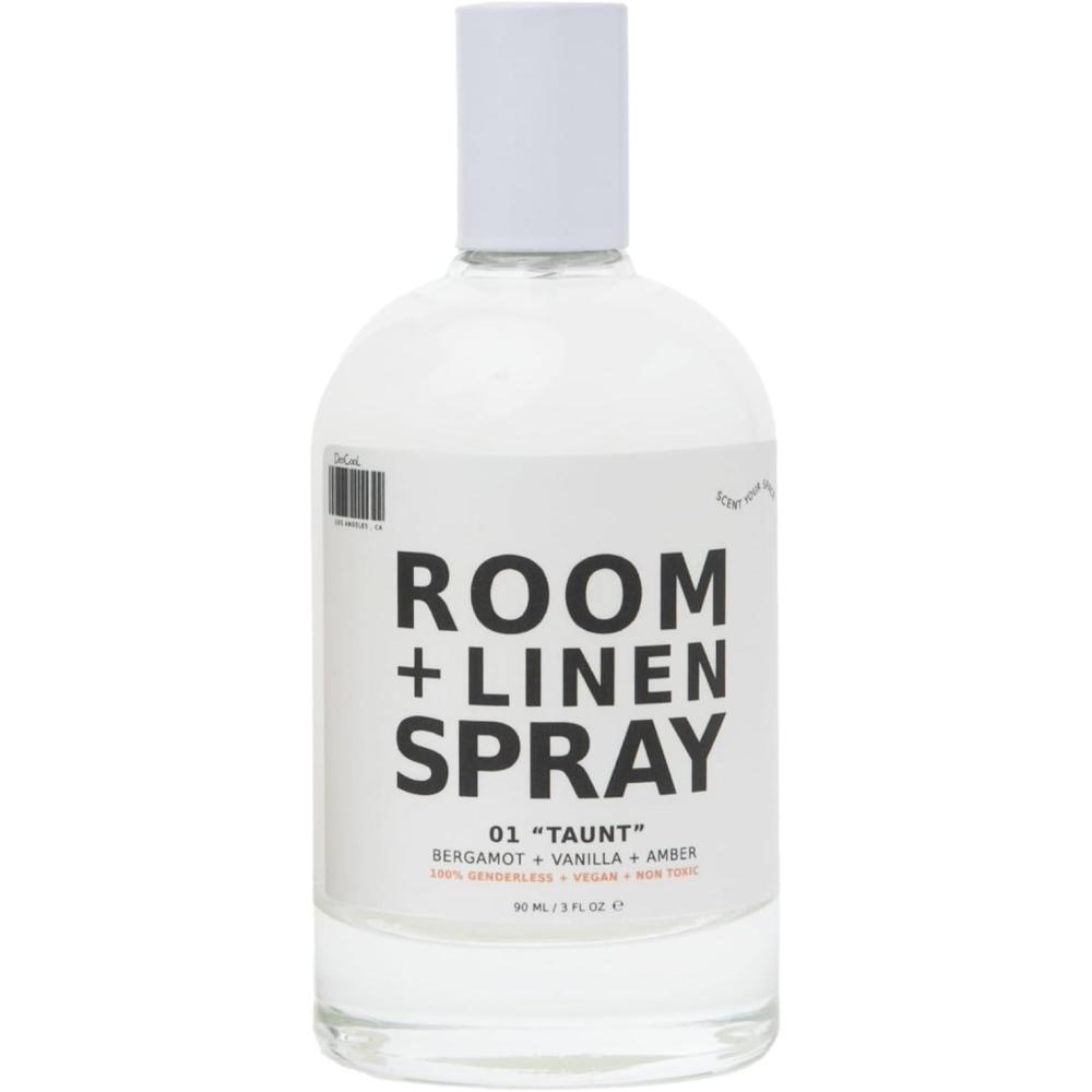 imageDedCool Room  Linen Spray  01 Taunt  Luxurious Natural Linen ampamp Fabric Spray  NonToxic Essential Oil Infused  Home Bedding Couch Closet Bathroom Freshener  3 fl oz01 Taunt