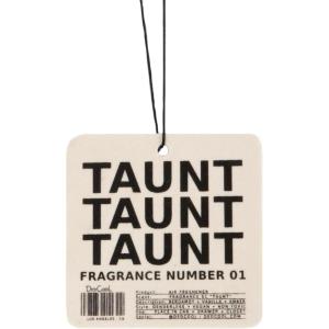 DedCool Air Freshener | 01 Taunt | For Cars, Closets & Drawers | Hanging Odor Eliminator | Long-Lasting Scent Infused with Essential Oils | Vegan, Non-Toxic, Cruelty-Free Fragrance For All(01 Taunt)