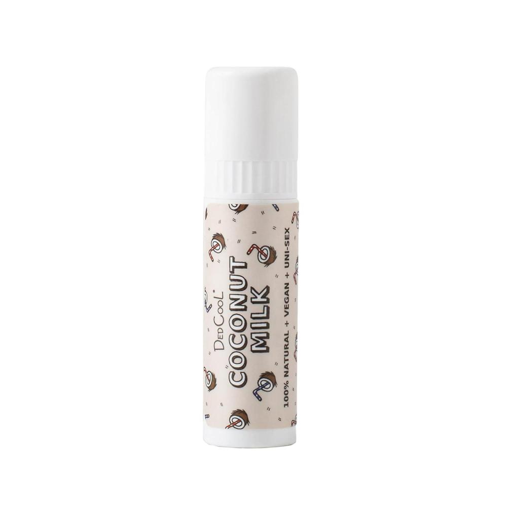 imageDedCool Lip Balm Stick Chocolate Mushroom Jumbo Vegan Flavored Coconut Oil Lip Balm Long Lasting Moisturization Hydrates Dry ampamp Chapped Lips Vegan Clean NonToxic Fragrance For AllCoconut Milk