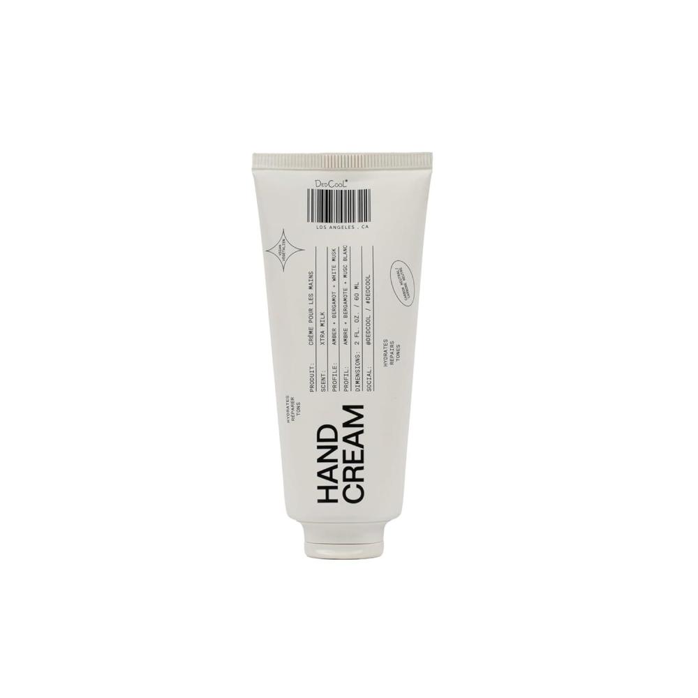 imageDedCool Xtra Milk Hand Cream  AntiAging SkinRepairing Moisturizer with Niacinamide Ceramides ampamp PlantBased Butters  NonToxic Vegan CarbonNeutral  2 fl ozXMilk