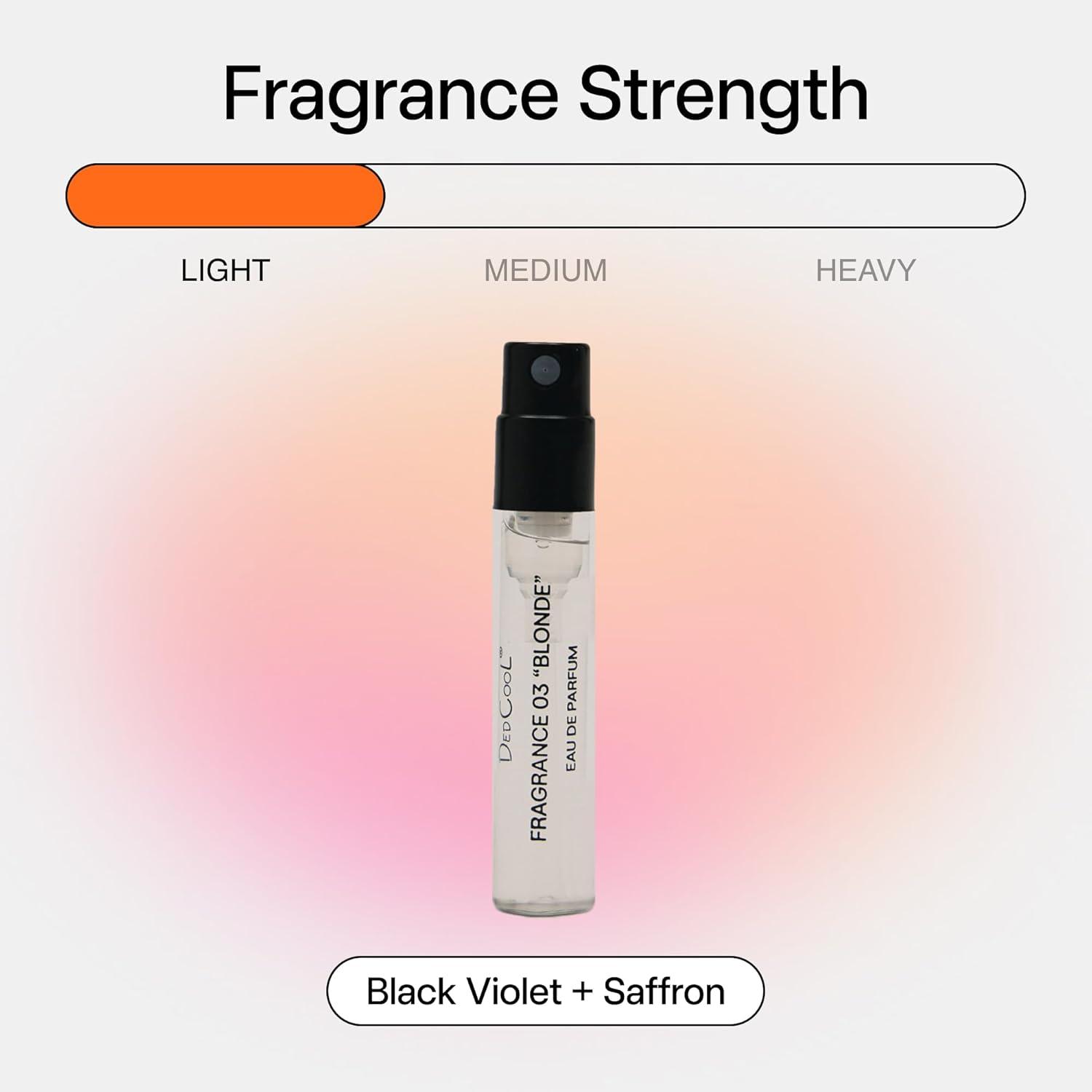 imageDedCool Eau de Parfum Sample Xtra Milk Unisex Luxury Perfume with Bergamot White Musk ampamp Amber LongLasting Clean Fragrance Vegan NonToxic Essential OilBased 15 mlFragrance 03 Blonde