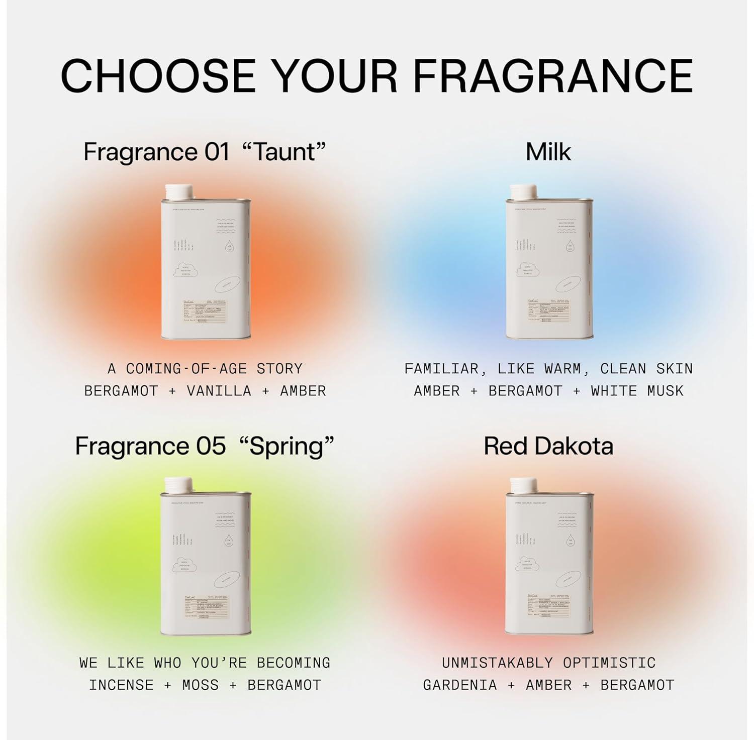 imageDedCool Liquid Laundry Dedtergent Xtra Milk Luxurious Fragrance Detergent Removes Stains Infused with Natural Essential Oils NonToxic 120 Washes 64 Fl OzXtraMilk