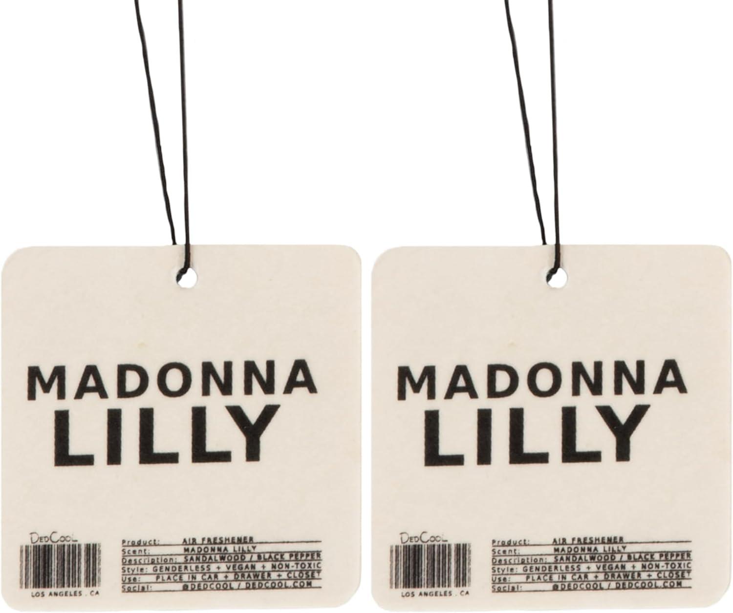 image:imageDedCool Air Freshener 01 Taunt For Cars Closets amp Drawers Hanging Odor Eliminator LongLasting Scent Infused with Essential Oils Vegan NonToxic CrueltyFree Fragrance For AllMadonna Lilly