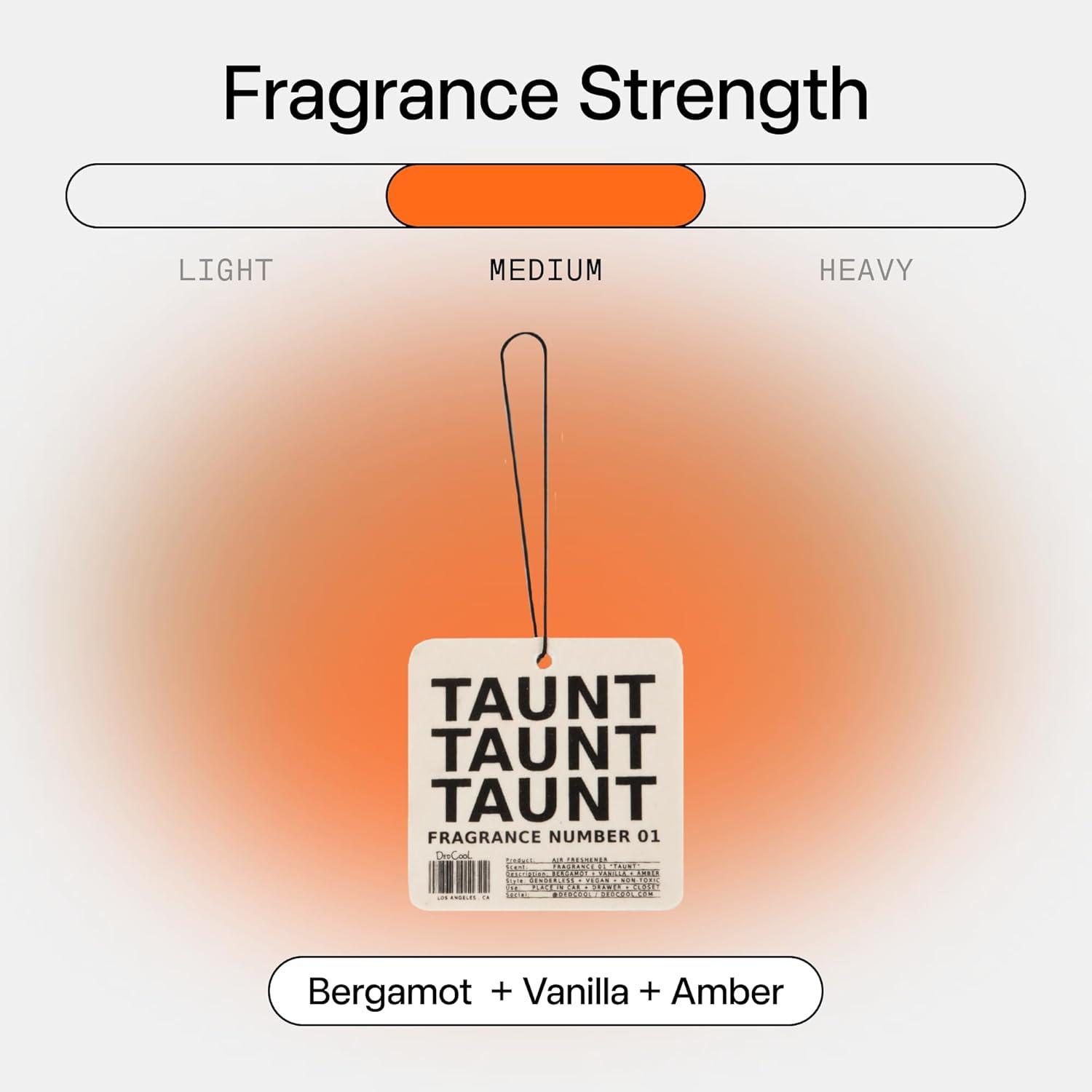 image:imageDedCool Air Freshener 01 Taunt For Cars Closets amp Drawers Hanging Odor Eliminator LongLasting Scent Infused with Essential Oils Vegan NonToxic CrueltyFree Fragrance For All01 Taunt