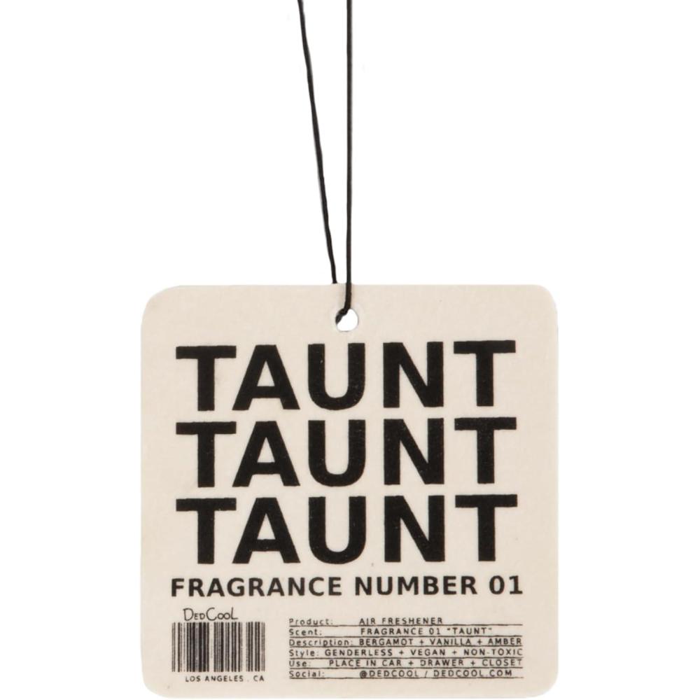 image:imageDedCool Air Freshener 01 Taunt For Cars Closets amp Drawers Hanging Odor Eliminator LongLasting Scent Infused with Essential Oils Vegan NonToxic CrueltyFree Fragrance For All01 Taunt
