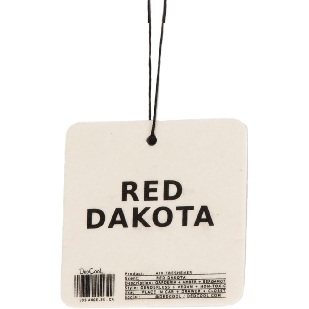 image:imageDedCool Air Freshener 01 Taunt For Cars Closets amp Drawers Hanging Odor Eliminator LongLasting Scent Infused with Essential Oils Vegan NonToxic CrueltyFree Fragrance For AllRed Dakota