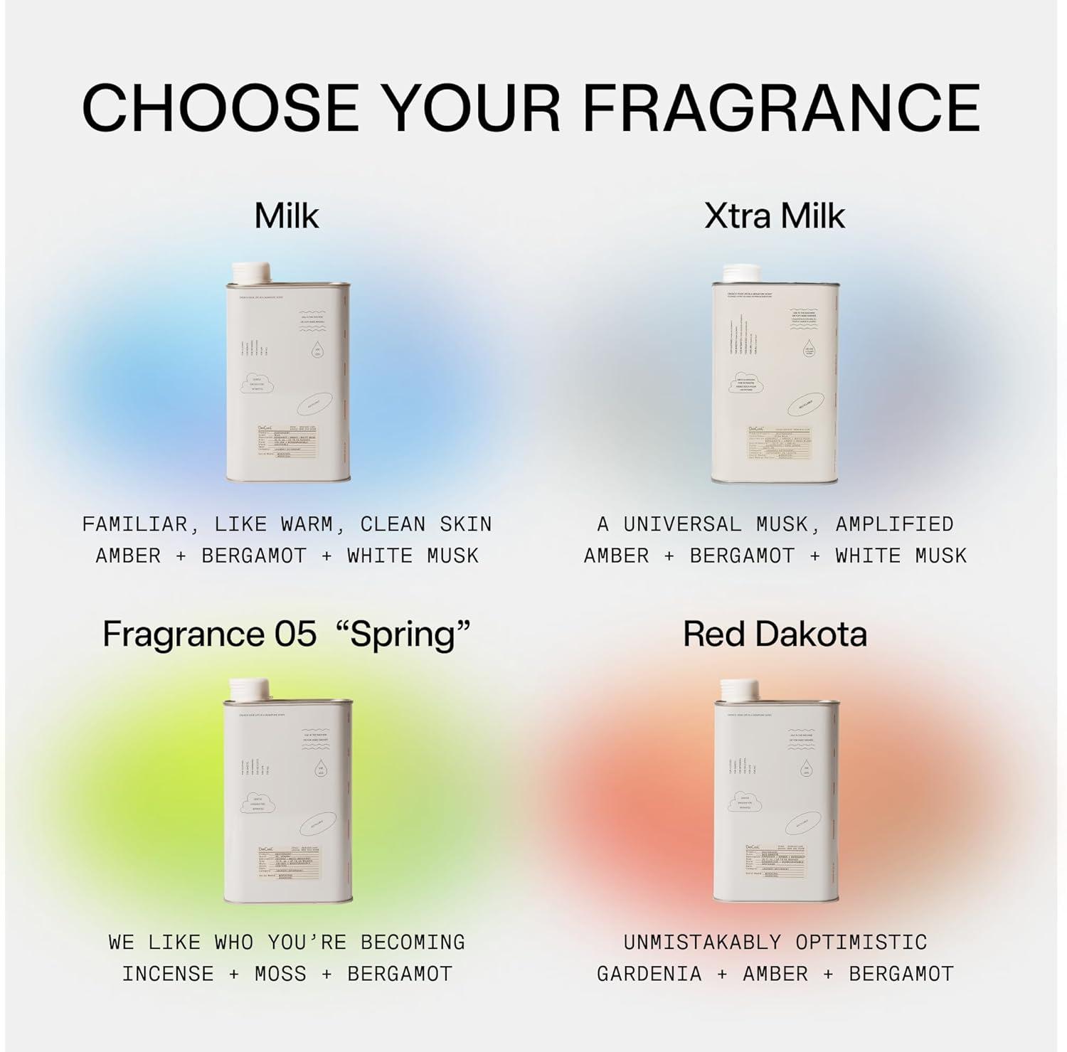 image:imageDedCool Liquid Laundry Dedtergent Mochi Milk Luxurious Sweet Scent StainRemoving Formula Infused with Natural Essential Oils NonToxic 60 Washes 32 fl oz01 Taunt