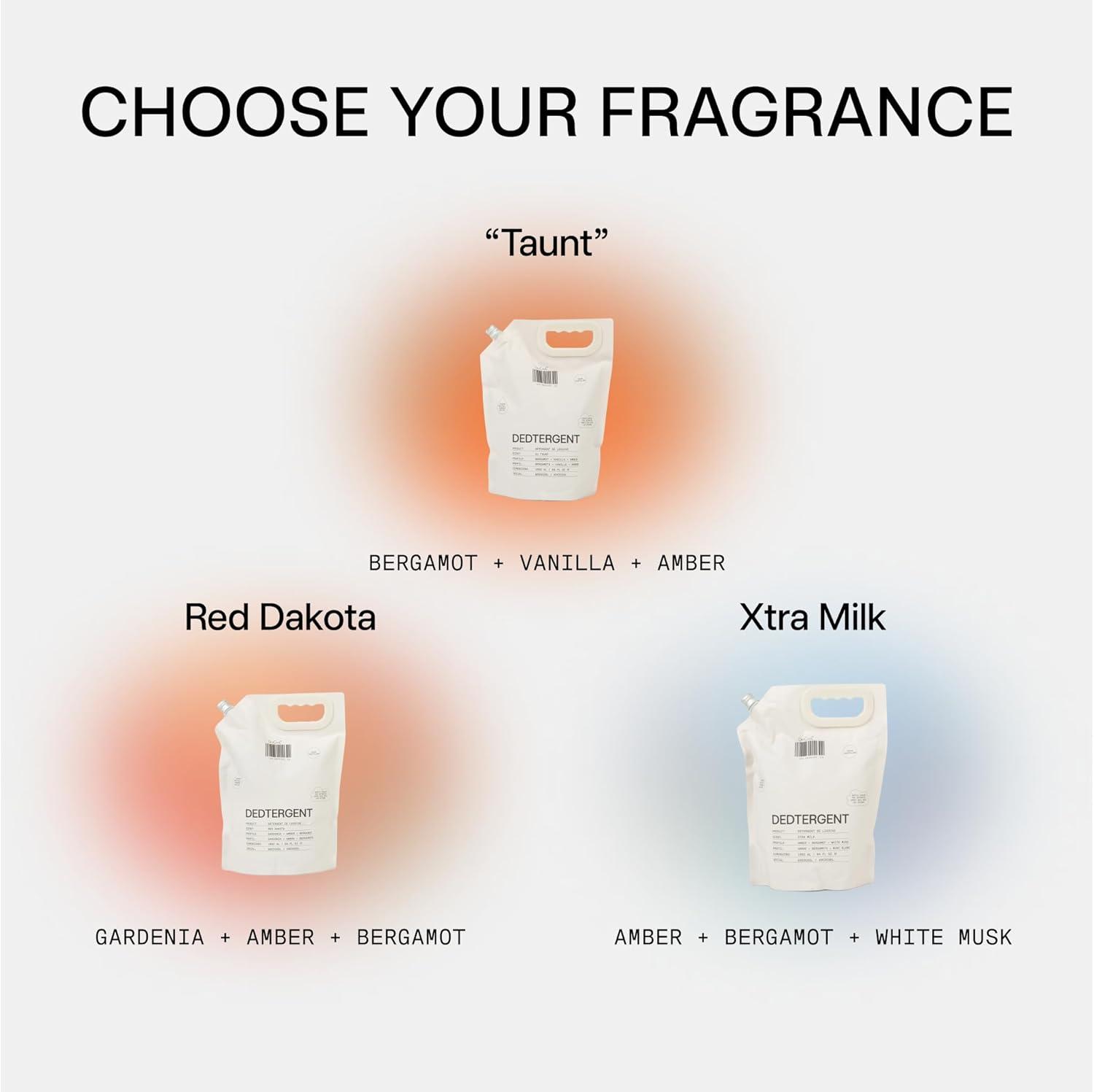 image:imageDedCool Liquid Laundry Dedtergent Mochi Milk Luxurious Sweet Scent StainRemoving Formula Infused with Natural Essential Oils NonToxic 60 Washes 32 fl oz01 Taunt