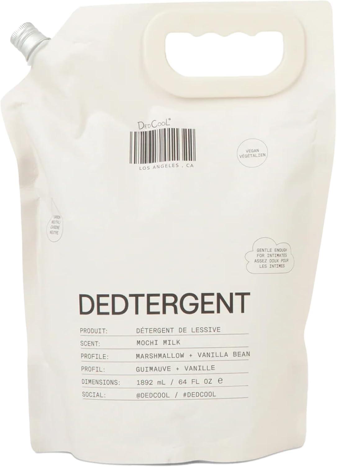 image:imageDedCool Liquid Laundry Dedtergent Mochi Milk Luxurious Sweet Scent StainRemoving Formula Infused with Natural Essential Oils NonToxic 60 Washes 32 fl ozMochi Milk