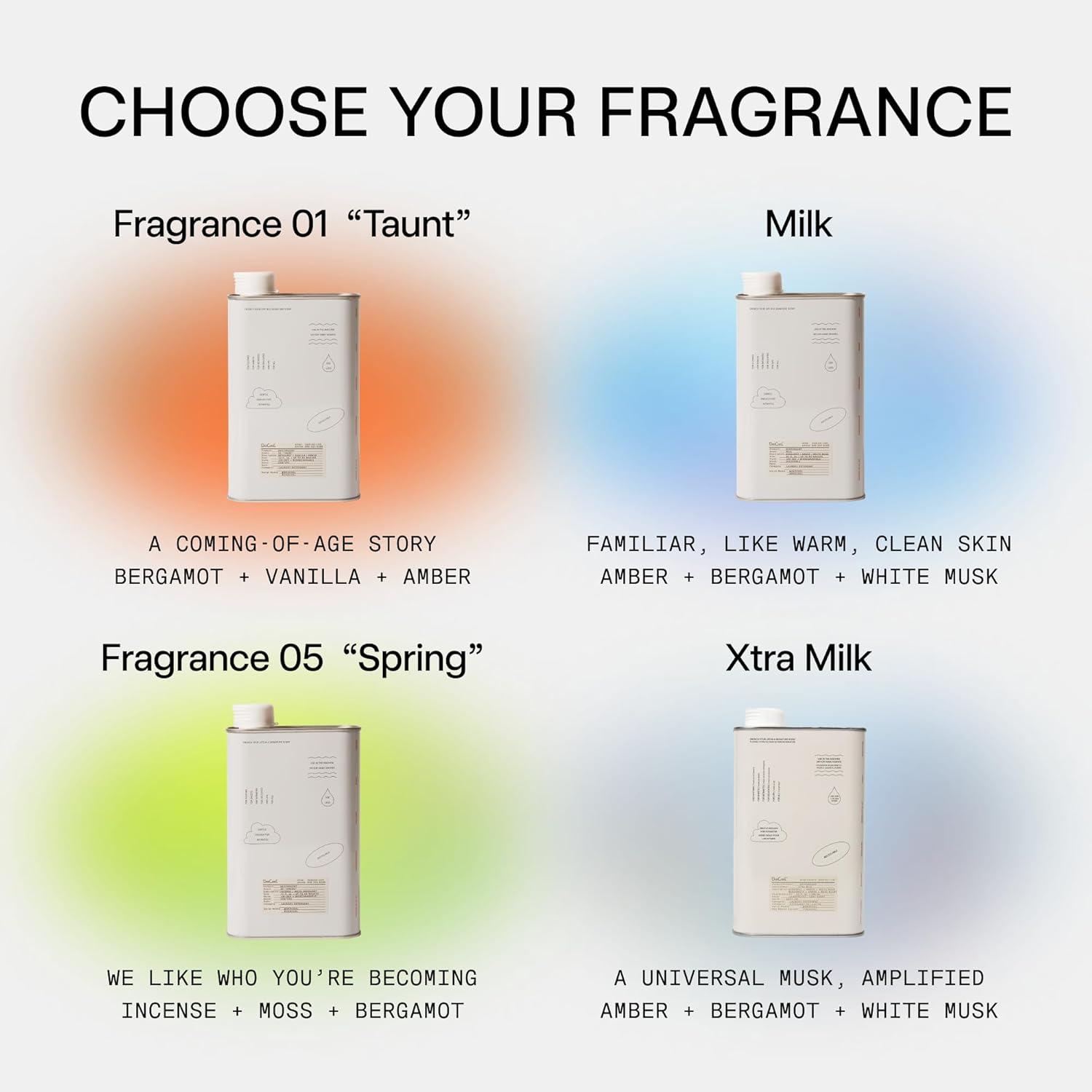image:imageDedCool Liquid Laundry Dedtergent Mochi Milk Luxurious Sweet Scent StainRemoving Formula Infused with Natural Essential Oils NonToxic 60 Washes 32 fl ozXtra Milk