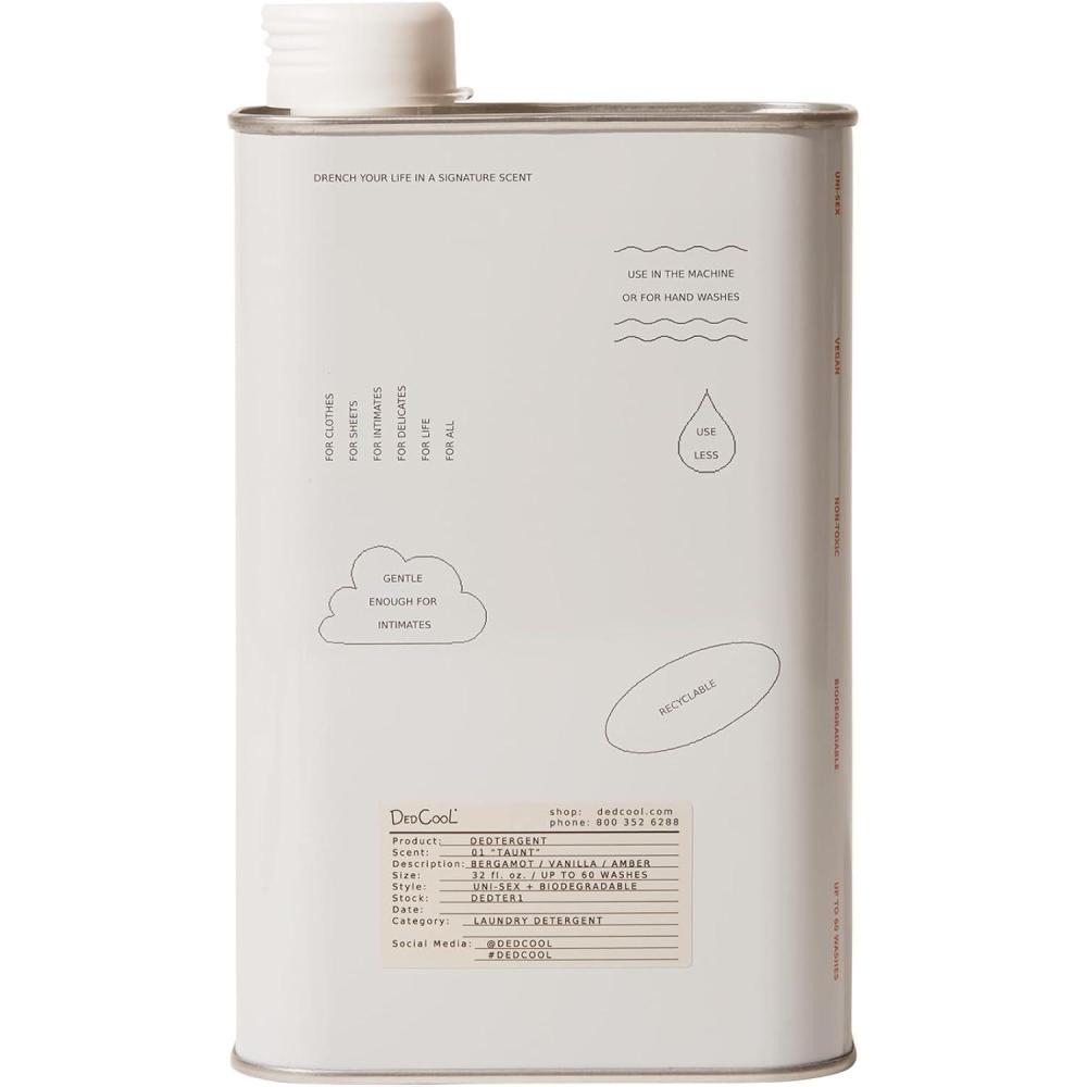image:imageDedCool Liquid Laundry Dedtergent Mochi Milk Luxurious Sweet Scent StainRemoving Formula Infused with Natural Essential Oils NonToxic 60 Washes 32 fl oz01 Taunt