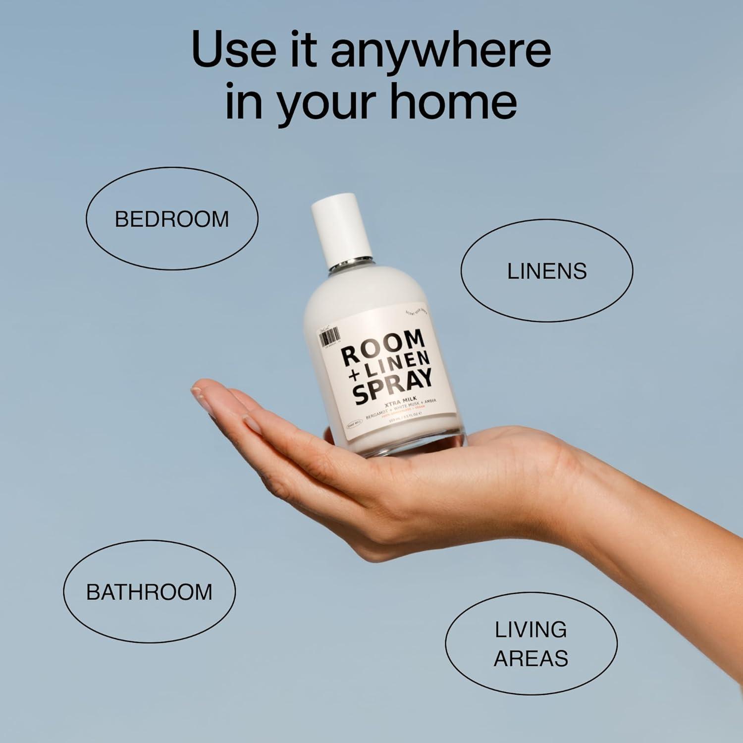 image:imageDedCool Room Linen Spray Mochi Milk Natural Fabric amp Linen Spray NonToxic Essential Oil Infused Freshens Home Bedding Couch Closet amp Bathroom 35 fl ozMochi Milk