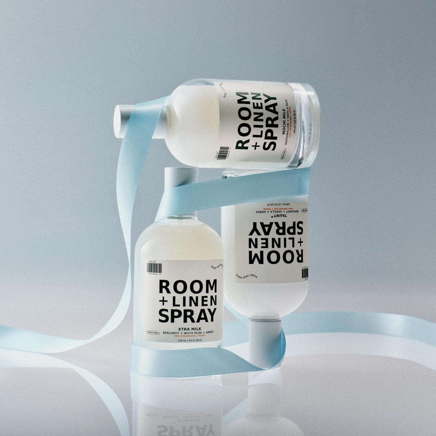 image:imageDedCool Room Linen Spray Mochi Milk Natural Fabric amp Linen Spray NonToxic Essential Oil Infused Freshens Home Bedding Couch Closet amp Bathroom 35 fl ozXtra Milk