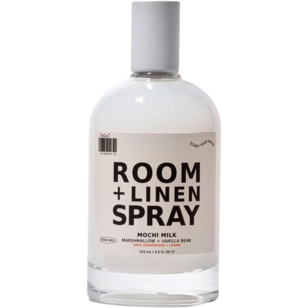 image:imageDedCool Room Linen Spray Mochi Milk Natural Fabric amp Linen Spray NonToxic Essential Oil Infused Freshens Home Bedding Couch Closet amp Bathroom 35 fl ozMochi Milk